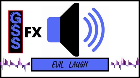 Evil Laugh Sound Effect Youtube