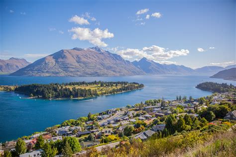 Overlook And Scenic Landscape At Queenstown New Zealand Image Free