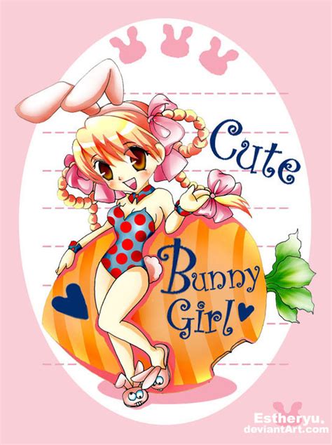 A Cute Bunny Girl By Estheryu On Deviantart