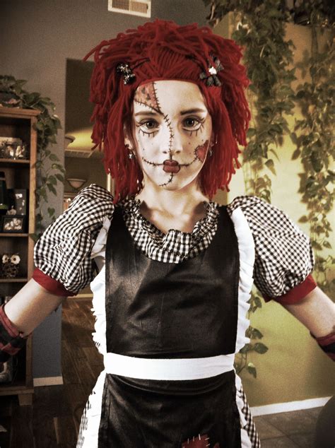 Rag Doll Make Up Scary Halloween Costumes Halloween Costumes Makeup