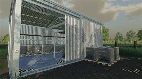Straw Harvest Pallet Storage V Object Farming Simulator Mod