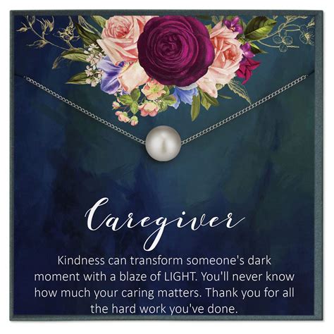 Caregiver Ts Caregiver Quotes Jewelry Caretaker Ts