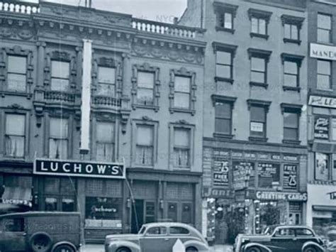 Luchows Restaurant At 14th Street In 1940 Photo By Nyc Tax Dept