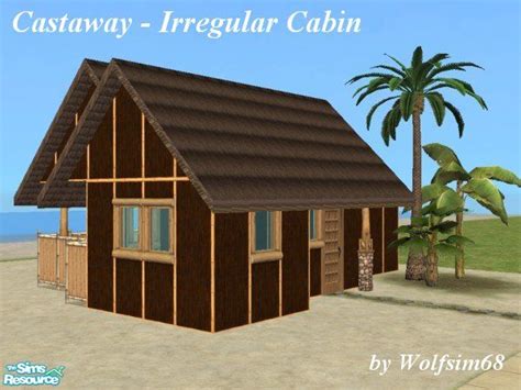 The Sims Resource Castaway Irregular Cabin