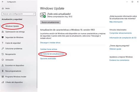 Así puedes comprobar las actualizaciones de Windows 10 que hay
