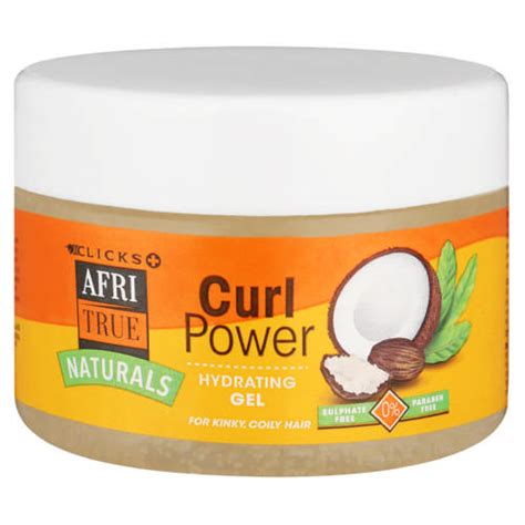 afri true naturals curl power hydrating curl gel 250ml clicks