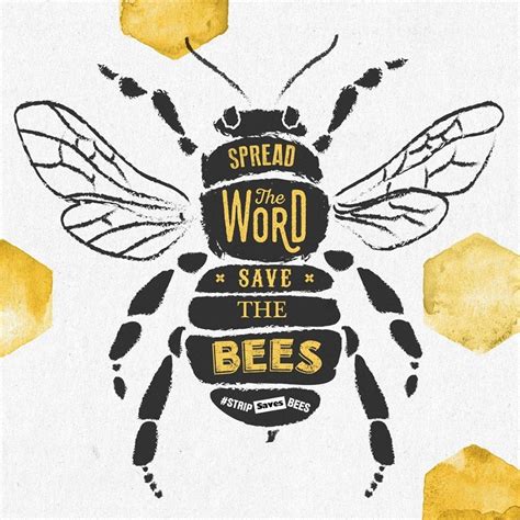 Image Result For Save The Bees Bee Bee Art Vintage Bee