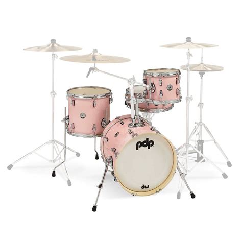 Pdp New Yorker Drum Kit Pale Rose Sparkle Micheo Music