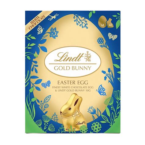 Lindt Gold Bunny White Easter Egg 115g White Chocolate