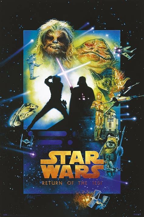 Star Wars Episode Vi Return Of The Jedi Poster All Posters In One