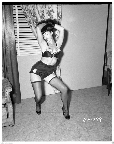 Risqu X Original Pin Up Photo From Irving Klaw Archives Of Model