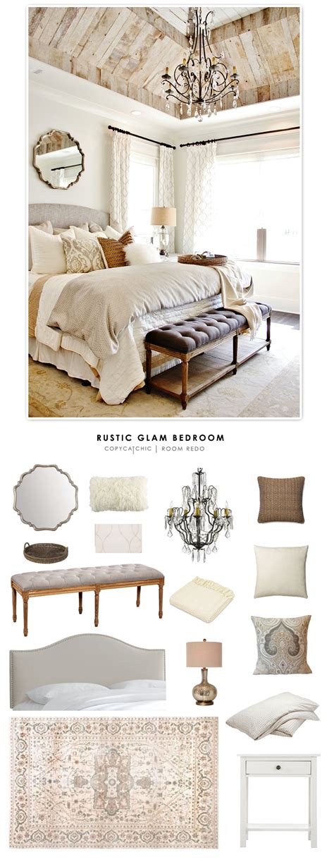 I am here to show you how to thrift this look without the hefty designer i found this faux fur bench from overstock.com for under $200. Room Redo | Rustic Glam Bedroom for Less- copycatchic