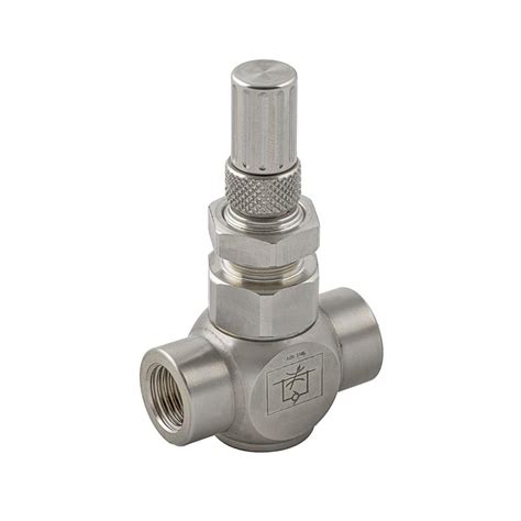 Stainless Steel Pneumatic Flow Control And Logic Valves Pneumatic