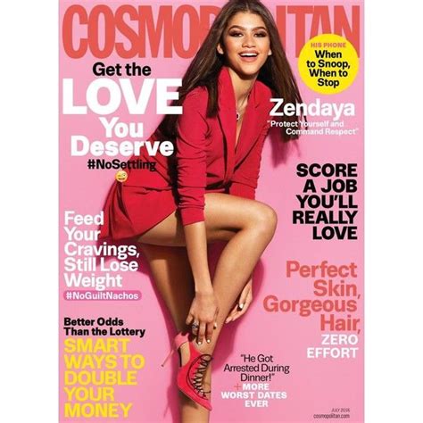 Cosmopolitan July 2016 Cover Cosmopolitan Magazine Zendaya Zendaya