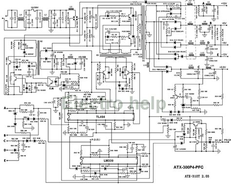 Electro Help Atx Power Supply Desktop Computers Atx300p4