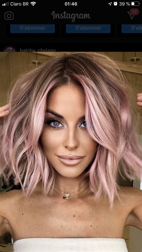 Pin By Kandace Bisignano On Hair In 2021 Short Blonde Hair Pink Blonde Hair Balayage Hair