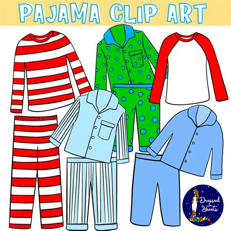 Pajama Clip Art Made By Teachers