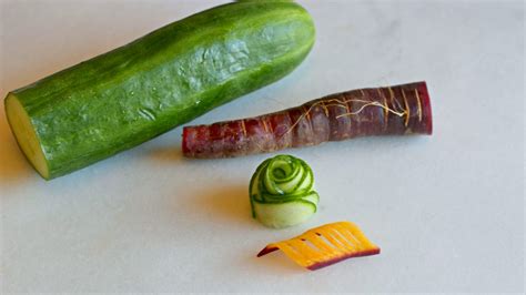 Beautiful Edible Garnishes Anyone Can Make From Boring Ugly Vegetables