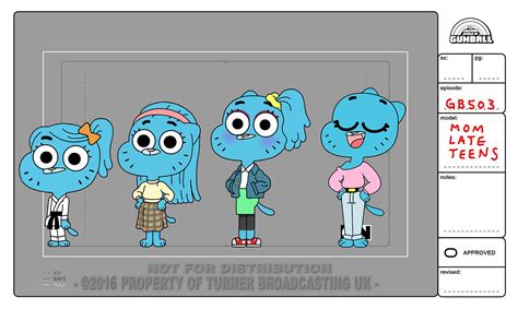 character design season 5 part 1 on behance the amazing world of gumball character design