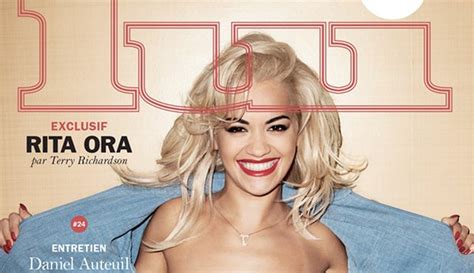 Rita Ora Poses Topless For Lui Magazine M2woman