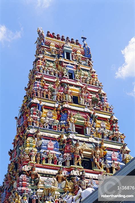 Hindu Temple Colombo Sri Lanka Stock Photo