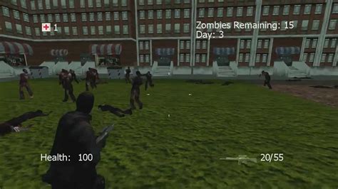 Xbox 360 Indie Game Showcase The 1 Zombie Game Youtube