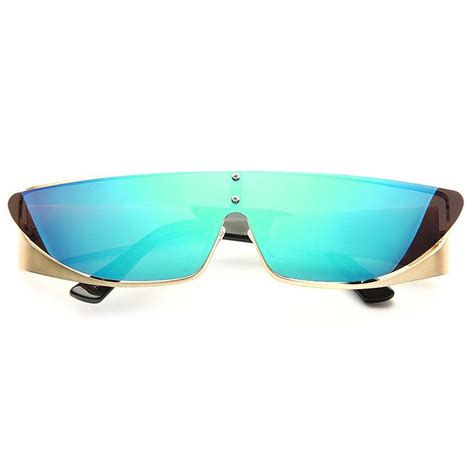 cheap designer inspired sunglasses rihanna designer inspired polarized slim mirror shield