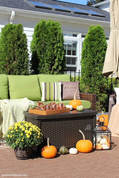 Fall Outdoor Porch Ideas 16 Green With Decor