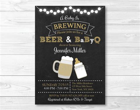 Red baby q, bbq baby shower book request invitations each of these invitations gives you the control on all of the important aspects you need to style the invitation to fit your baby shower. BBQ Baby Shower Invitation / BaByQ Baby Shower Invitation