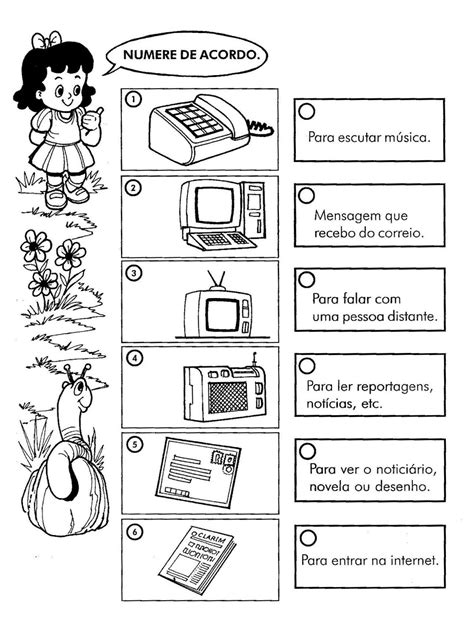 Atividades com Meios de Comunicação para Imprimir Online Cursos Gratuitos Atividades de