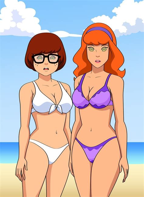 Beach Girls Hypnotized By Jimryu On Deviantart Cartoon Pics Scooby Doo Images Velma Dinkley