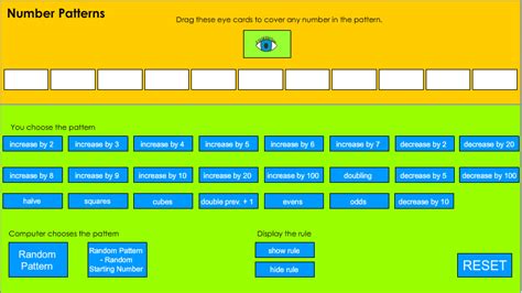 Number Patterns Studyladder Interactive Learning Games