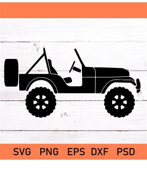 Free Jeep Truck Svg Svg Png Eps Dxf File Free Svg Cut Files