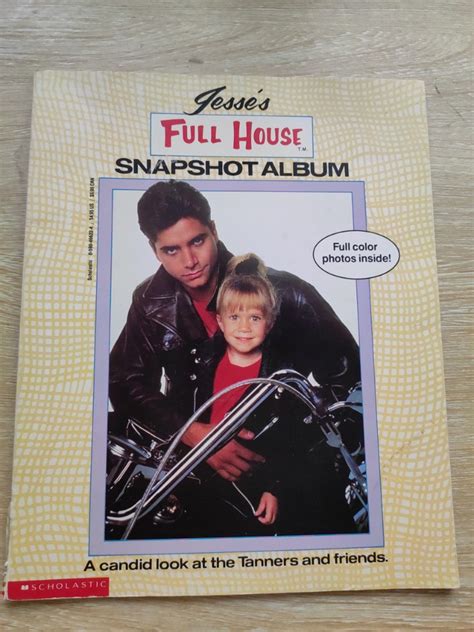 Jesse S Full House TV Show Vintage Snapshot Album Jesse Katsopolis