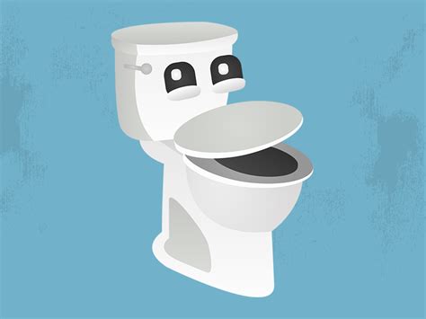 Flushy The Toilet By Joe Accardi On Dribbble