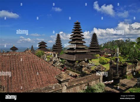 Pura Besakih Temple On Bali Island Indonesia Stock Photo Alamy