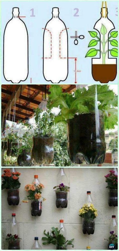 Diy garden ideas also give you a chance to involve everyone in the family and teach them about growing food, nurturing flowers, and the wildlife your plants attract. DIY Plastic Bottle Garden Projects & Ideas - Gardening Viral