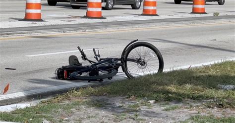 bicyclist killed in crash involving moving truck