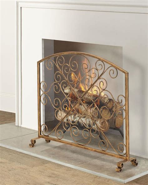 Neiman Marcus Fireplace Screen Fireplace Guide By Linda