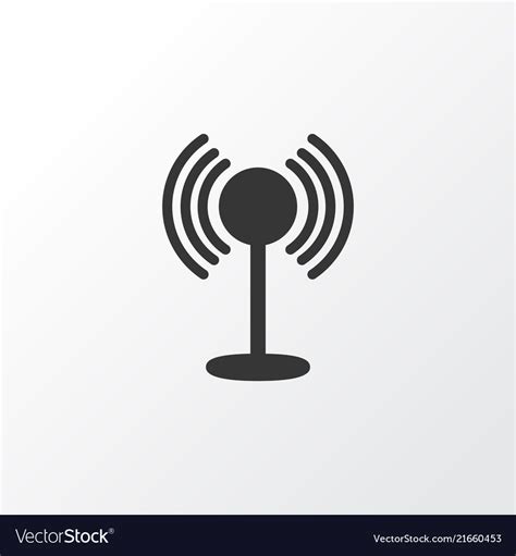 Access Point Icon Symbol Premium Quality Isolated Vector Image