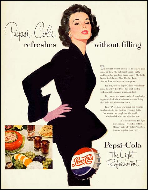Pepsi Advertising Campaigns Of The 1950s ~ Vintage Everyday