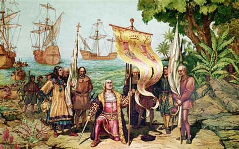 Discovery Of America On 12 October 1492 The Feat Of Christopher