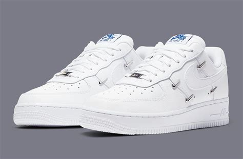 New Nike Air Force 1 Lx Adds Mini Metallic Swooshes To The Mid Panel