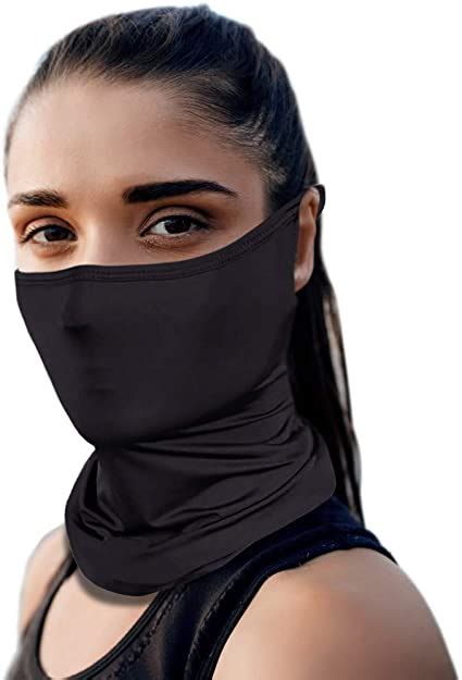 Cooling Neck Gaiter Face Mask Women With Ear Loopsun Protection And