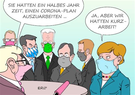Merkel will lockdown verlängerung bis zu den osterferien. Corona-Plan von Erl | Politik Cartoon | TOONPOOL