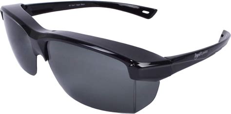 rapid eyewear ‘vogue black polarized overglasses sunglasses that fit over your