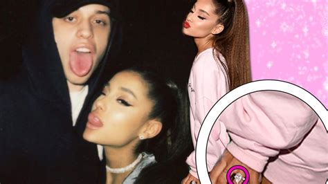 Pete davidson isn't actually married, despite production co. Ariana Grande OBSESSED With Getting Married! - YouTube