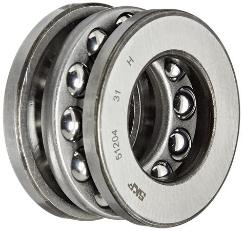 Skf 51204 Grooved Race Thrust Bearing 3 Piece Abec 1 Precision 90