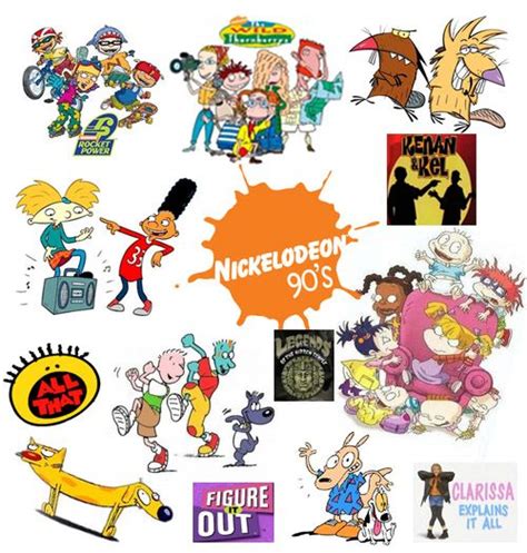 2000s Nickelodeon Childhood Cartoons