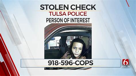 Tulsa Police Searching For Woman Accused Of Cashing Stolen Check